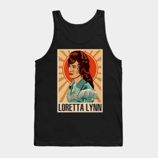 Loretta's Unapologetic Voice Embrace the Raw Emotion on a Tee Tank Top